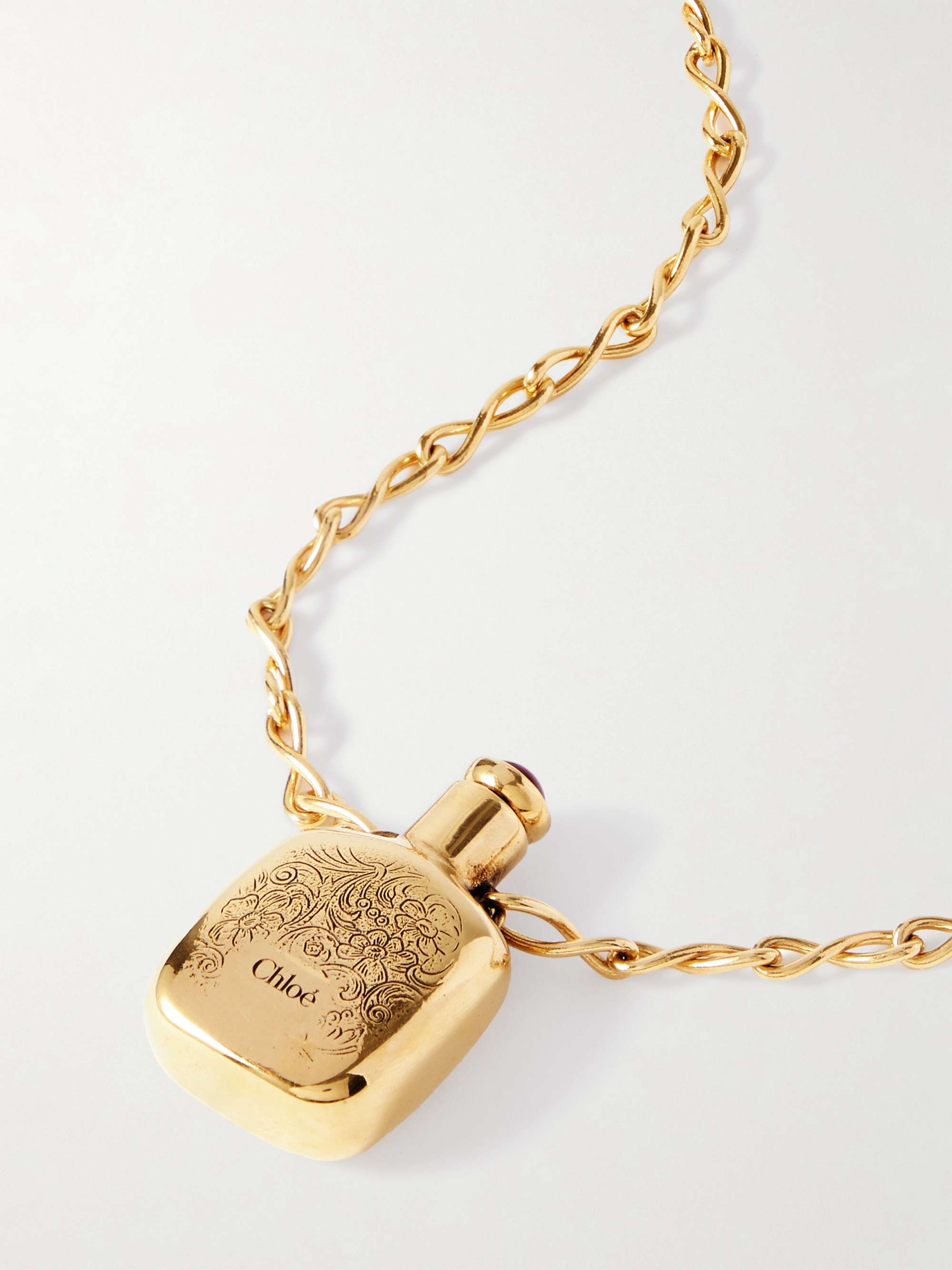 CHLOÉ Gold-tone necklace | NET-A-PORTER