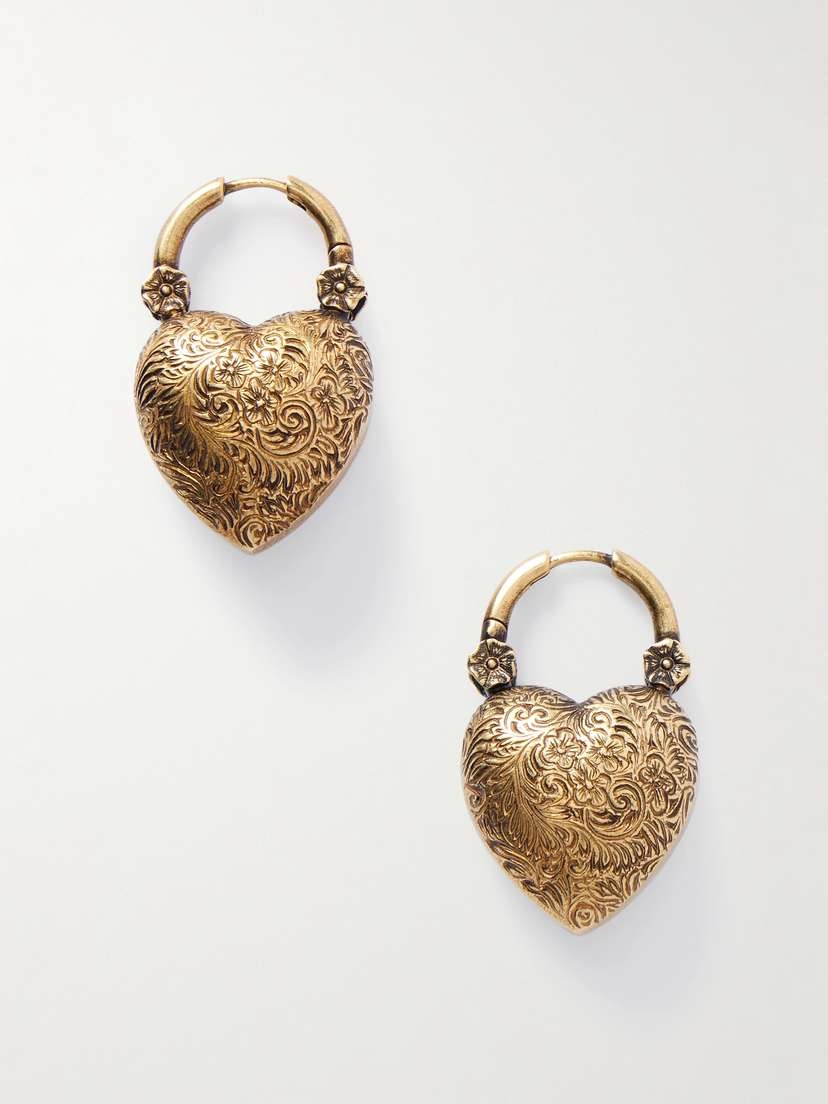 Chloé Laiton Gold-tone Earrings