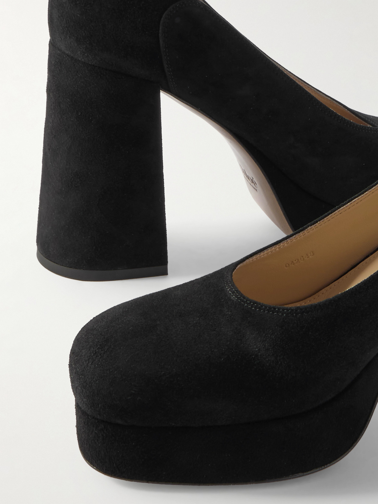 Chloé - Loti Suede Pumps