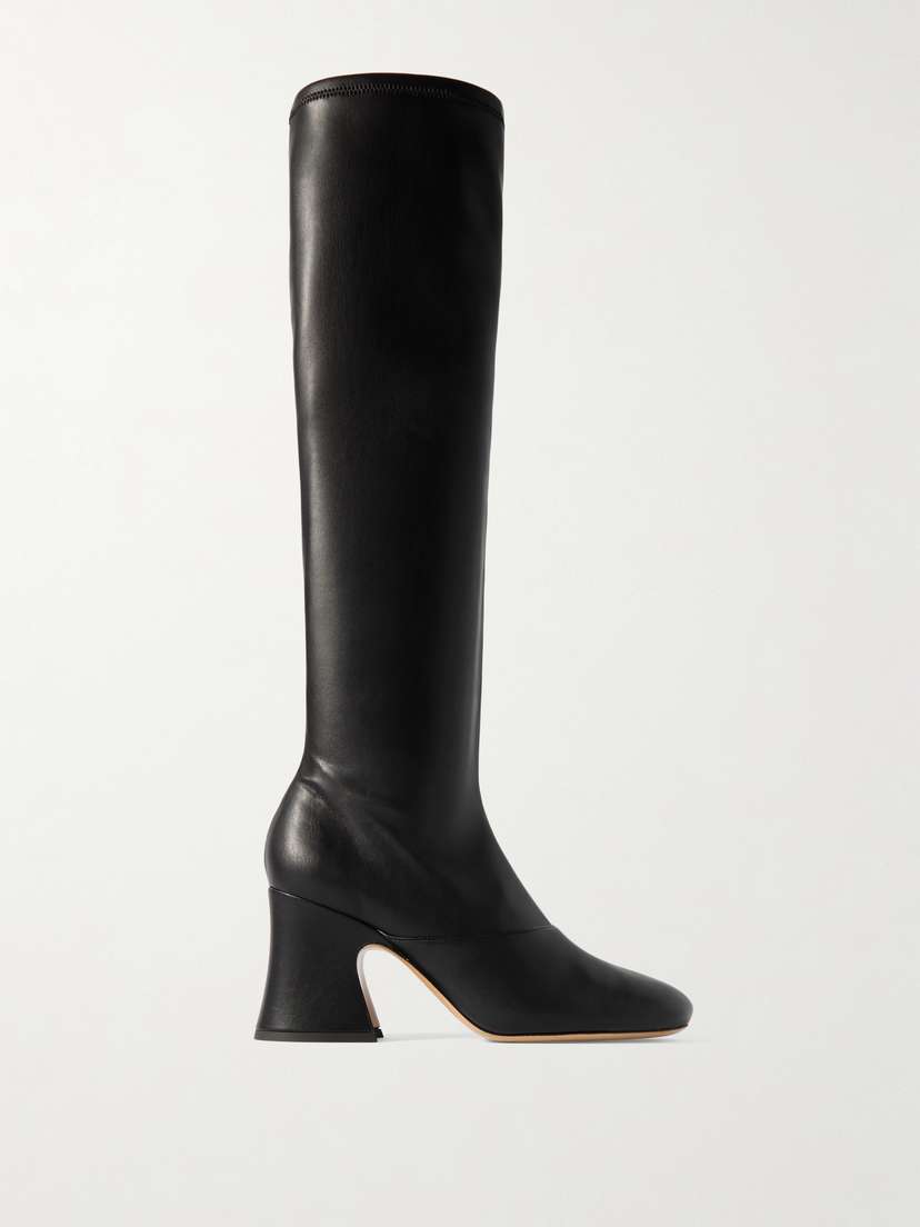 Chloé Janis Leather Knee Boots
