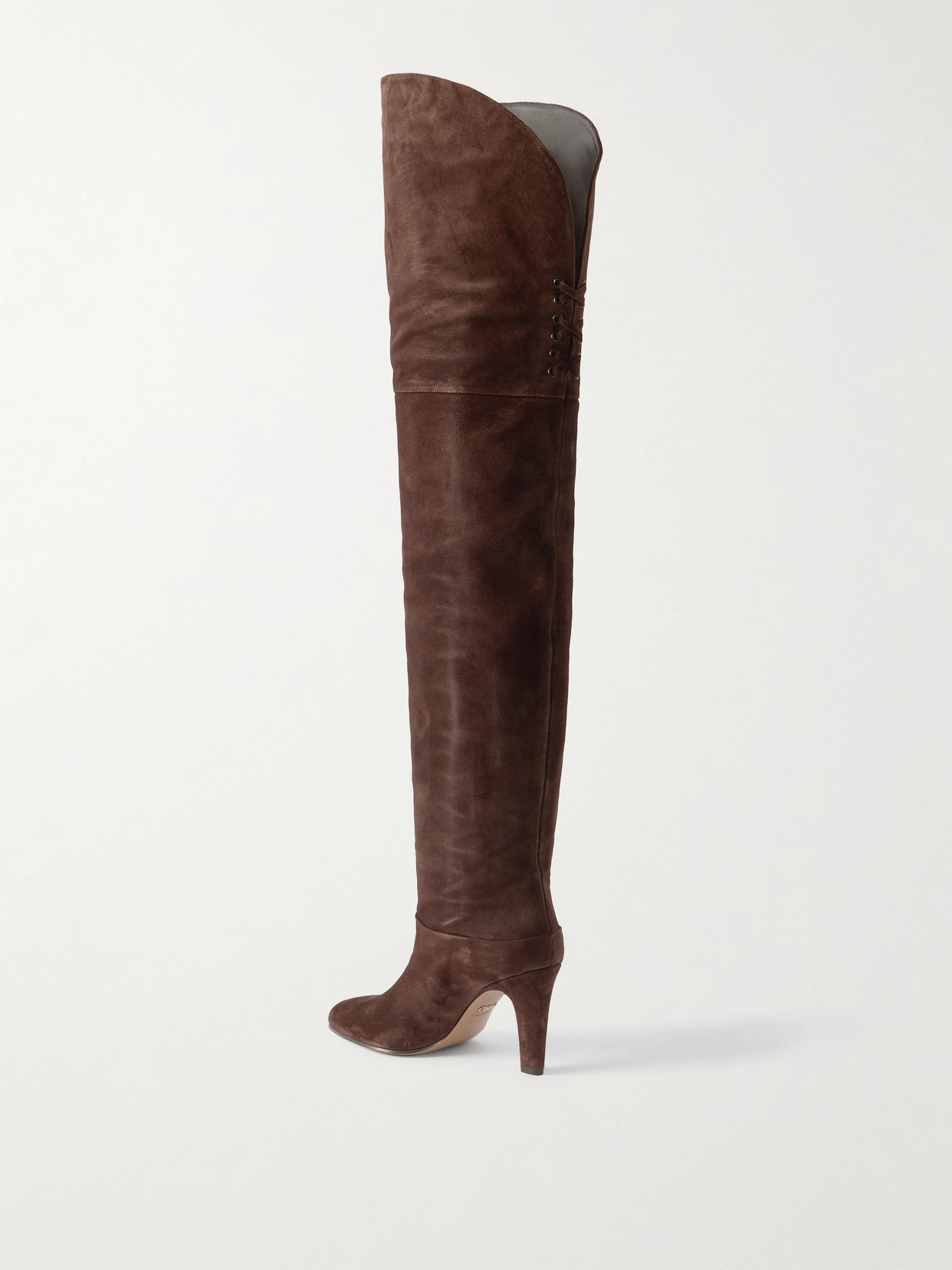 Chloé - Eve Suede Over-The-Knee Boots