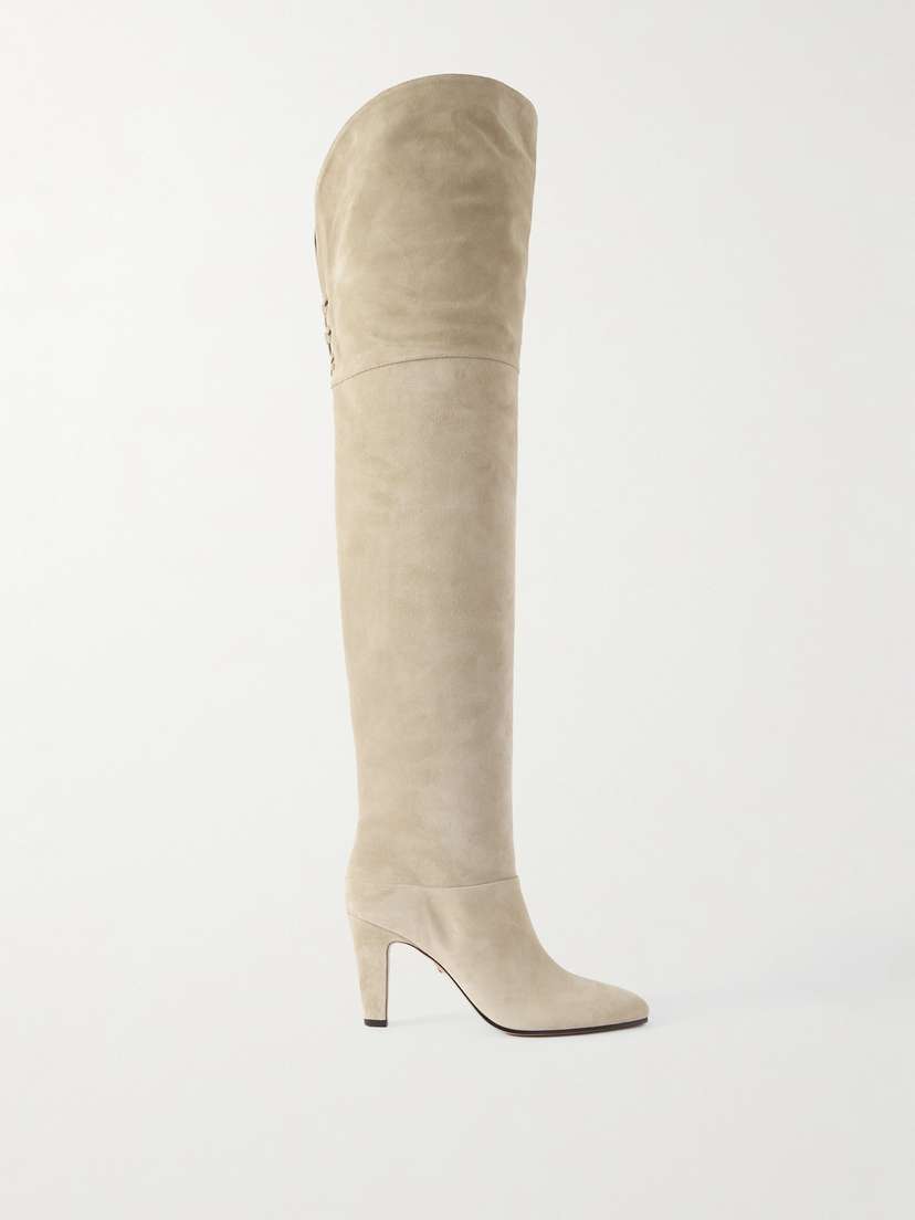 Chloé Eve Suede Over-the-knee Boots