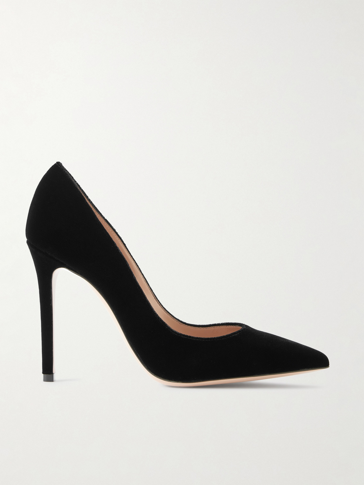Gianvito Rossi Gianvito 105 Velvet Pumps In Black