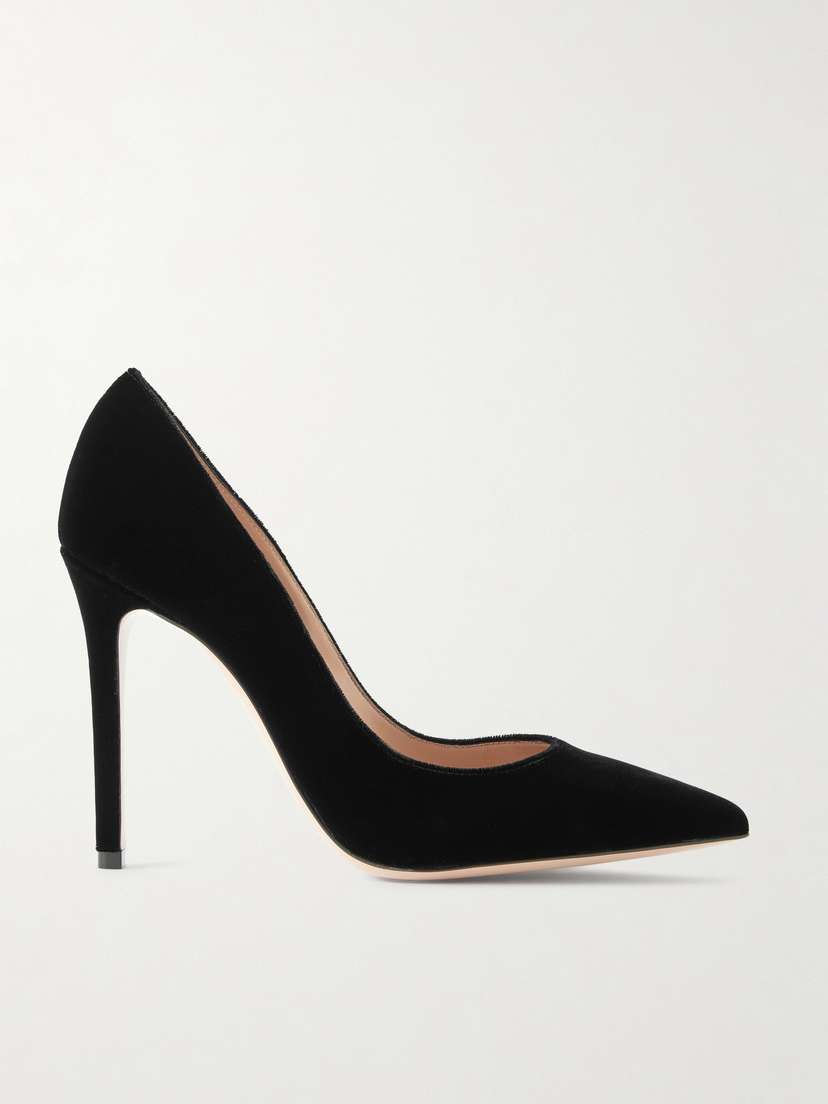 Gianvito Rossi Gianvito 105 Velvet Pumps - Women's Shoes