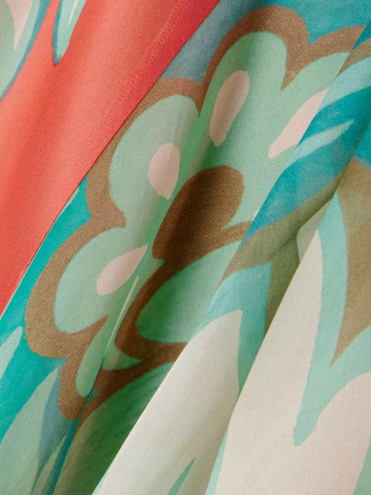 Etro Draped Floral-print Silk-chiffon Maxi Dress In Multi
