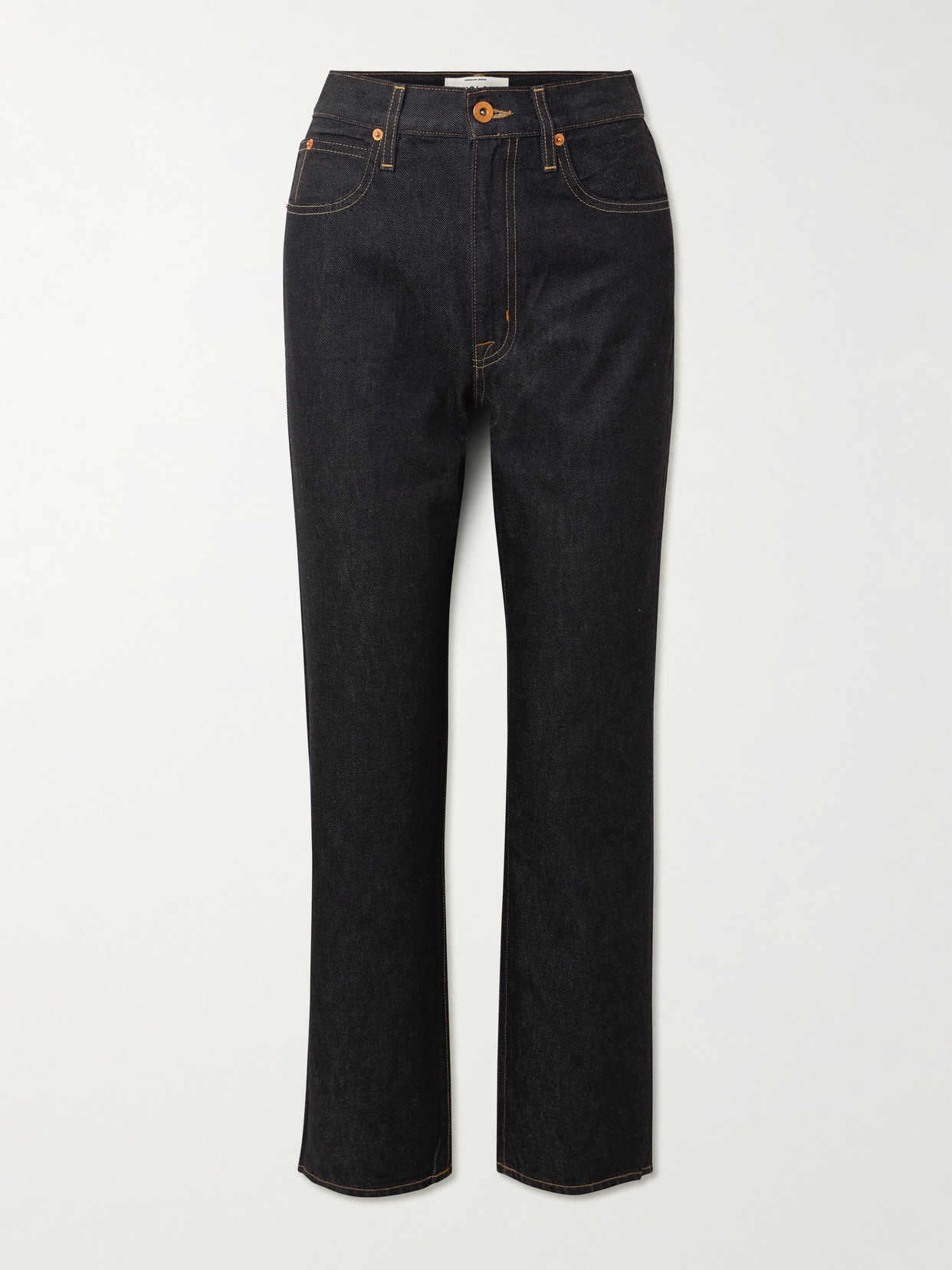 Slvrlake London High-rise Straight-leg Jeans In Blue