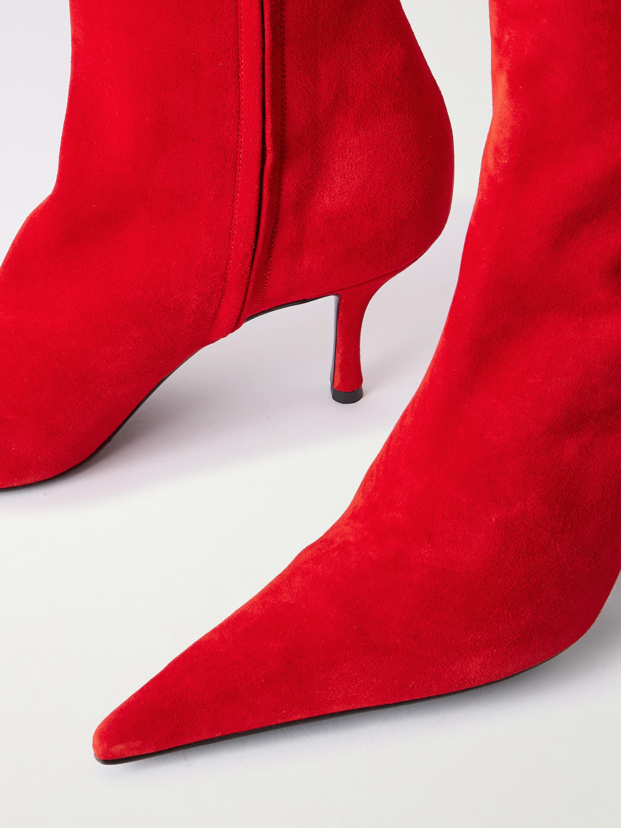 Suede Knee Boots