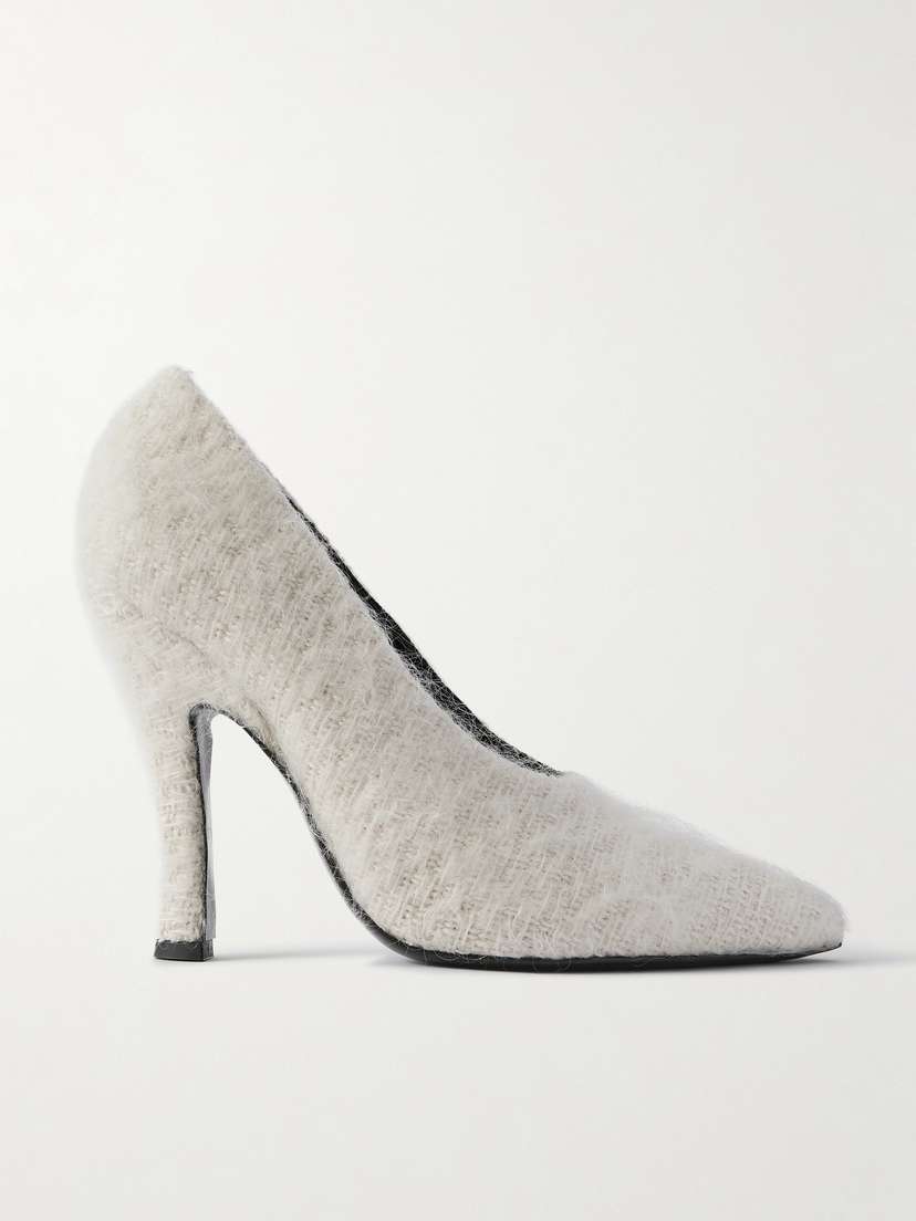 Magda Butrym Brushed-knit Pumps