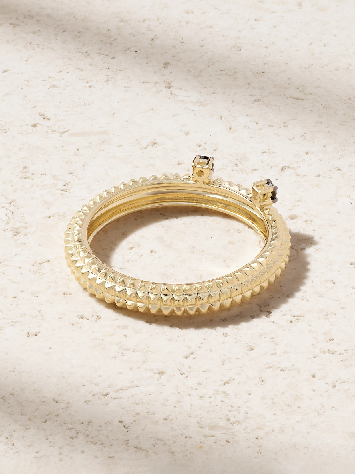 Yvonne Léon Alliance Crapaud 9-karat Gold Diamond Ring In Gold