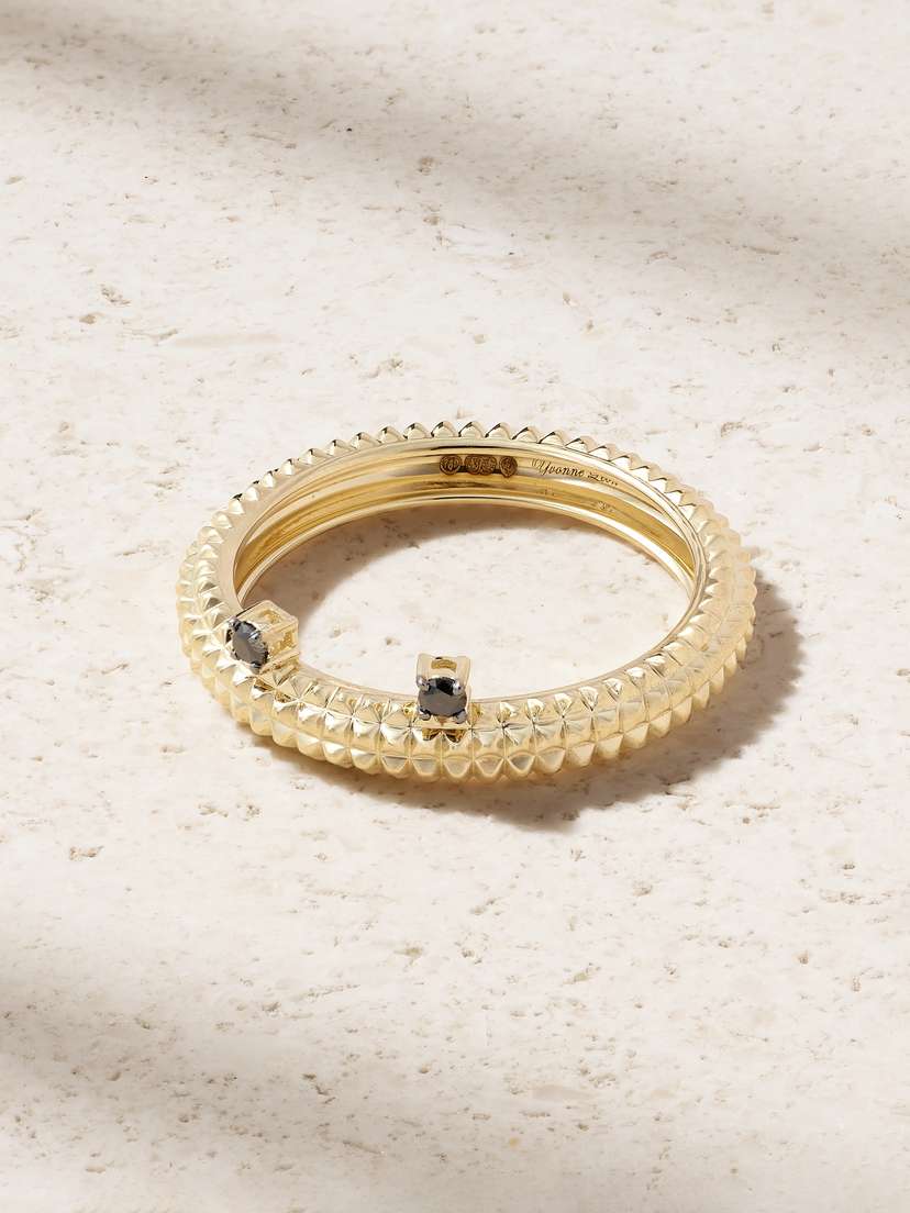 Yvonne Léon Alliance Crapaud 9-karat Gold Diamond Ring