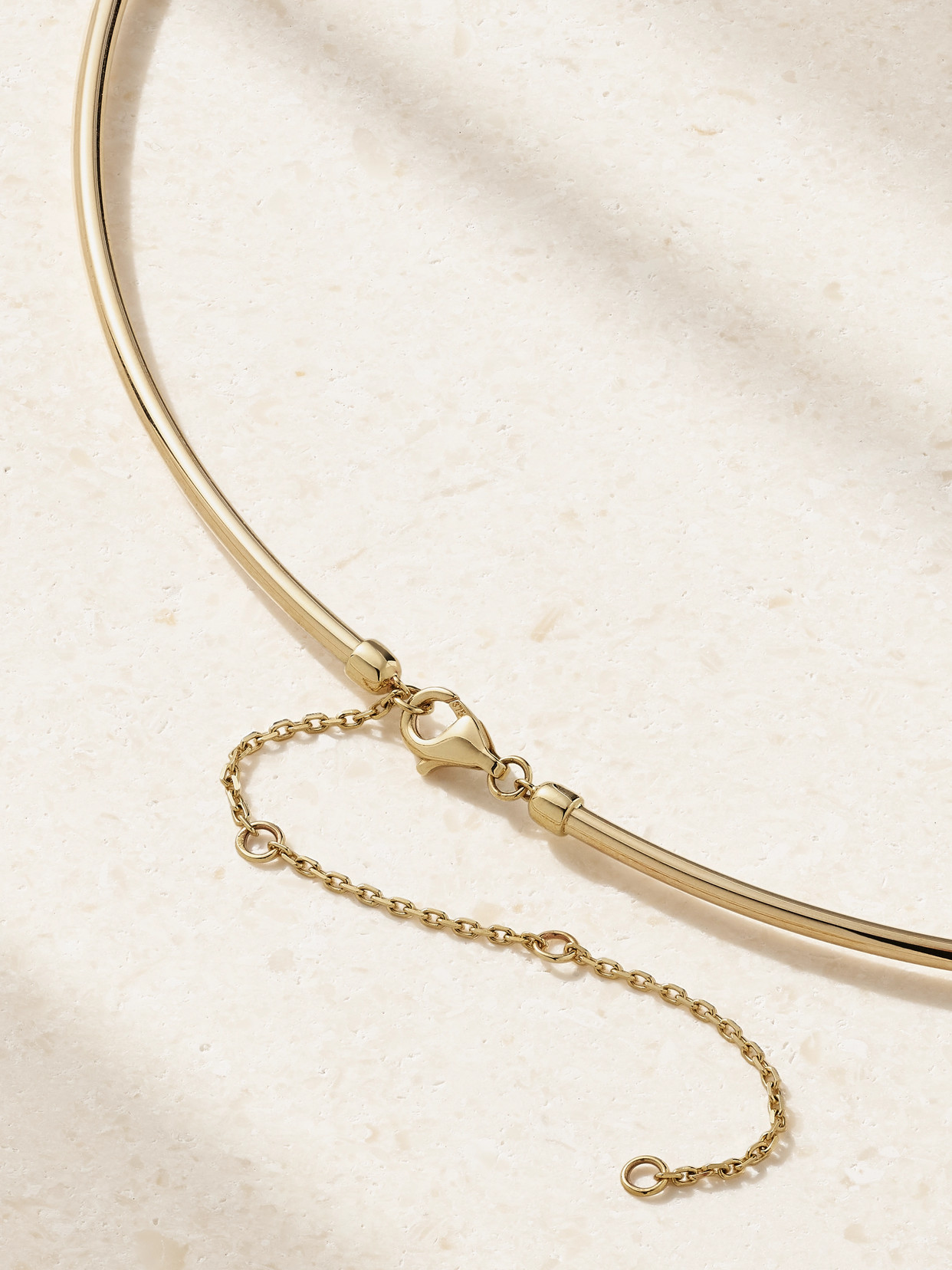 Yvonne Léon Crapaud 9-karat Gold Diamond Choker In Gold
