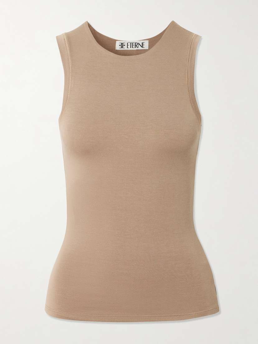 ÉTERNE Modal-blend Jersey Tank