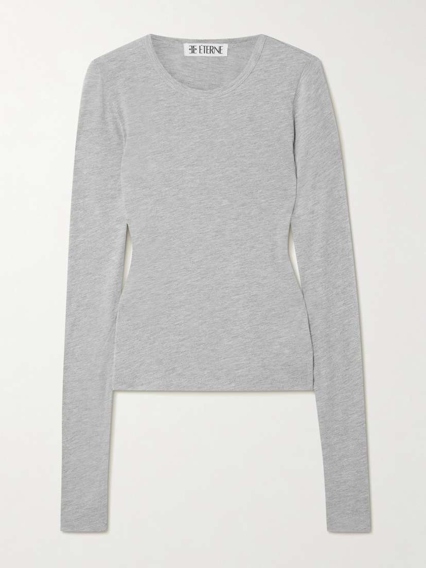 ÉTERNE Cotton And Modal-blend Jersey T-shirt