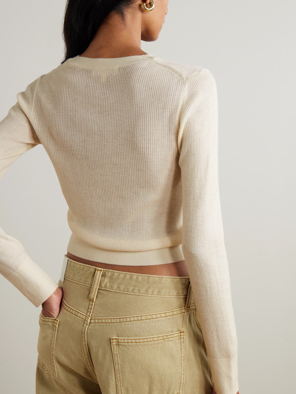 Éterne - Clark Ribbed Cashmere Sweater