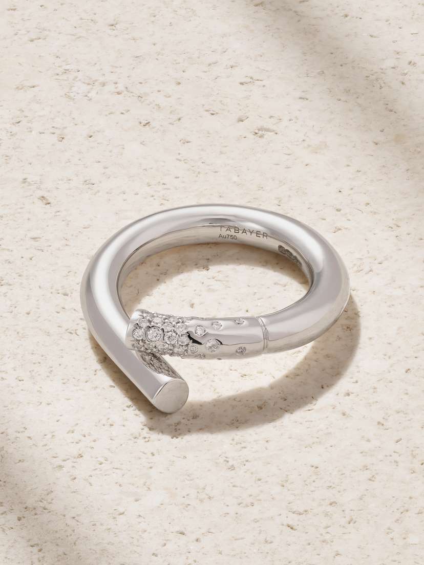 TABAYER Oera 18-karat White Gold Diamond Ring