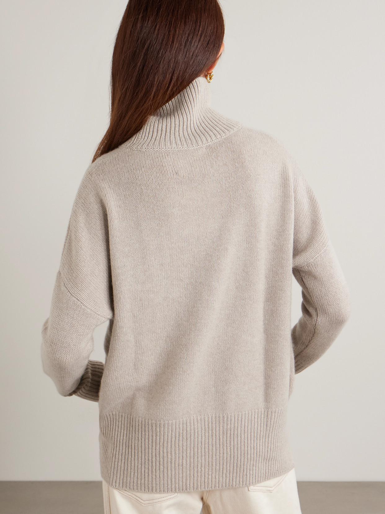 Heidi Cashmere Turtleneck Sweater