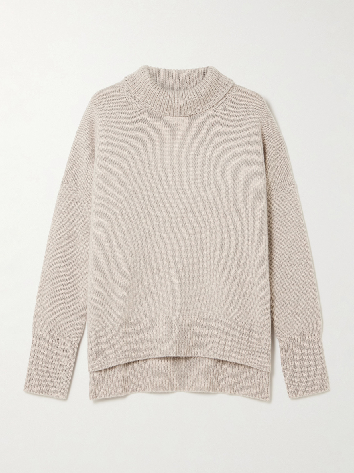 Lisa Yang Heidi Cashmere Turtleneck Sweater In Neutral
