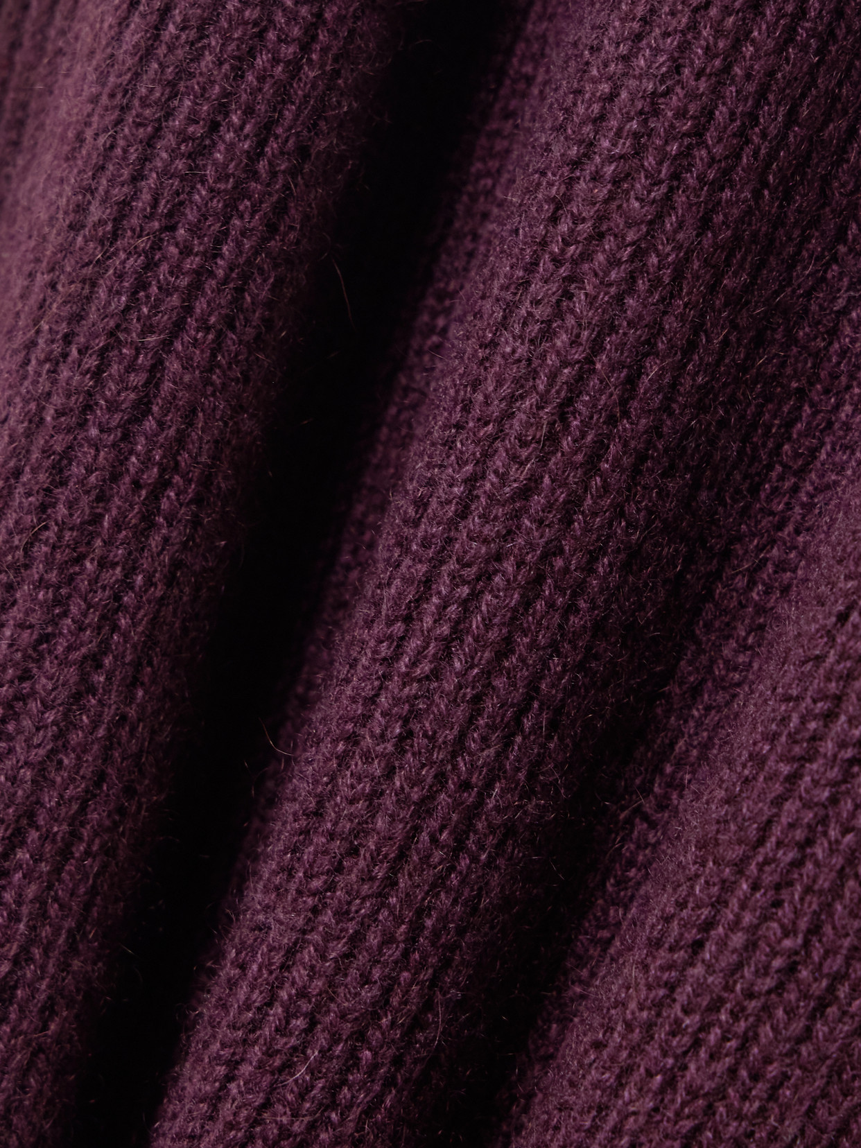 Freya Ribbed Cashmere Turtleneck Tank