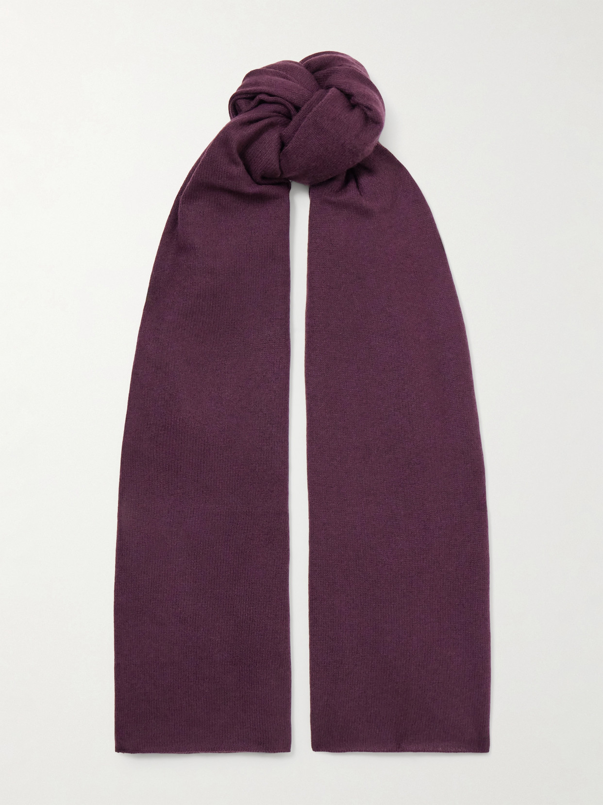 Lisa Yang Paris Cashmere Scarf In Burgundy