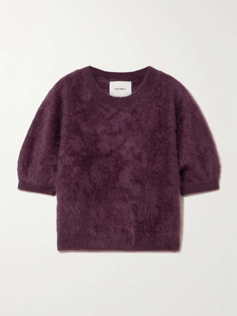 Lisa Yang Juniper Brushed Cashmere Sweater
