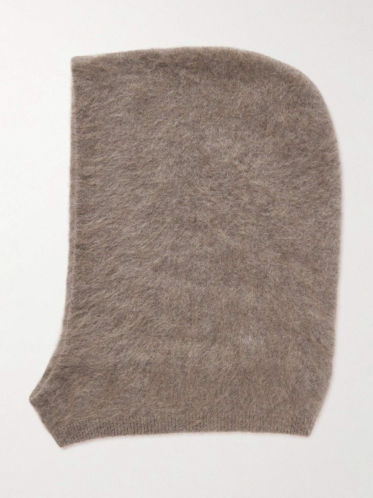 Lisa Yang Brushed-cashmere Balaclava In Brown