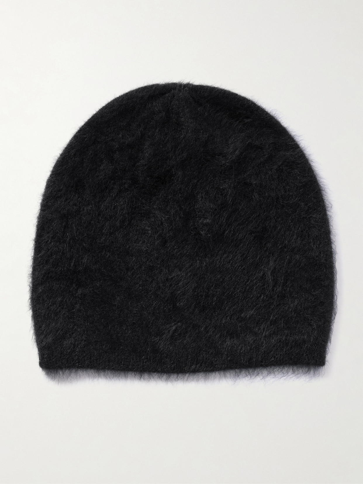 Lisa Yang Brushed-cashmere Beanie In Black