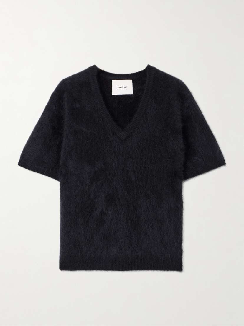 Lisa Yang Lovisa Brushed-cashmere Sweater