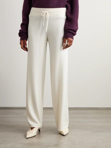 LISA YANG Sofi cashmere wide-leg pants