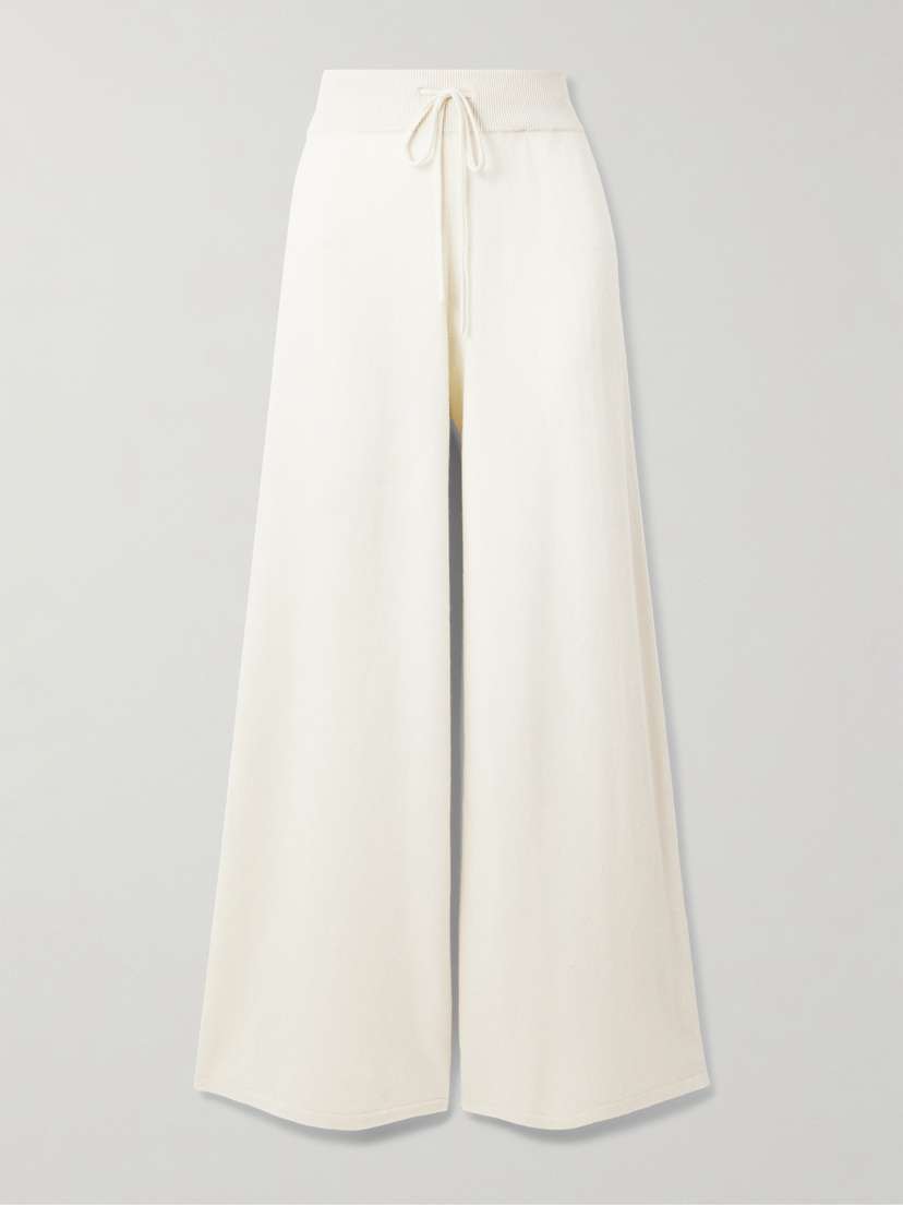 Lisa Yang Sofi Cashmere Wide-leg Pants
