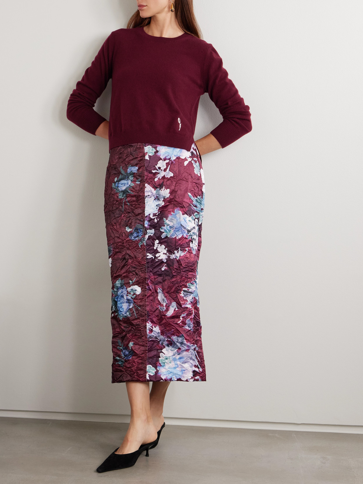 Cashmere And Wool-Blend Sweater