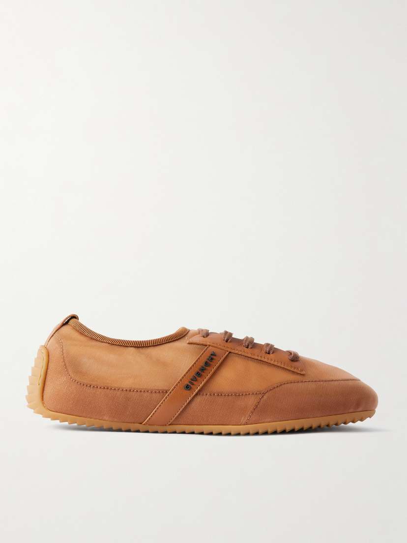 Givenchy Leather-trimmed Mesh Sneakers