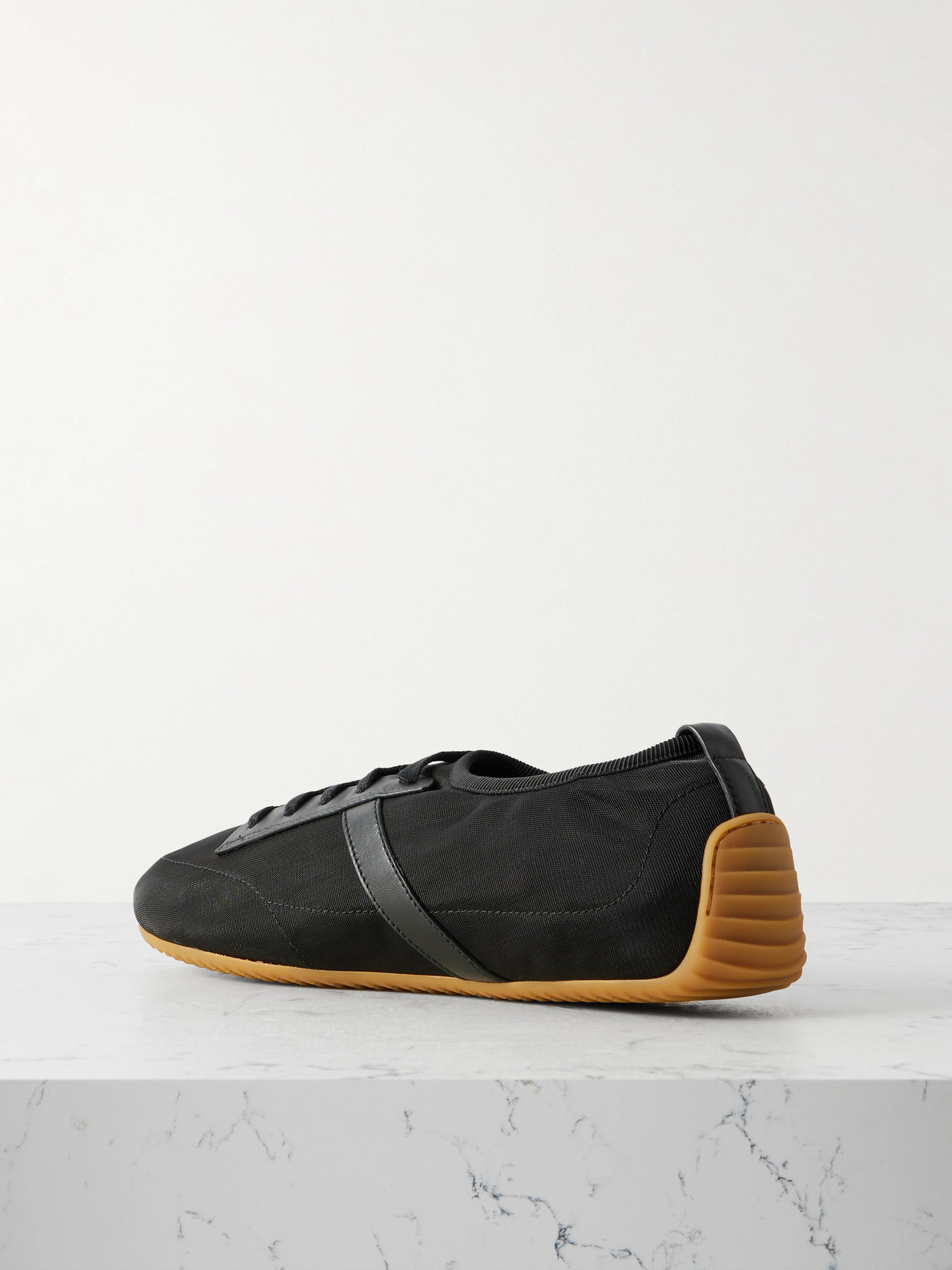 Givenchy Black Sneaker With Logo Lettering On The Side In Fabric Woman In Black