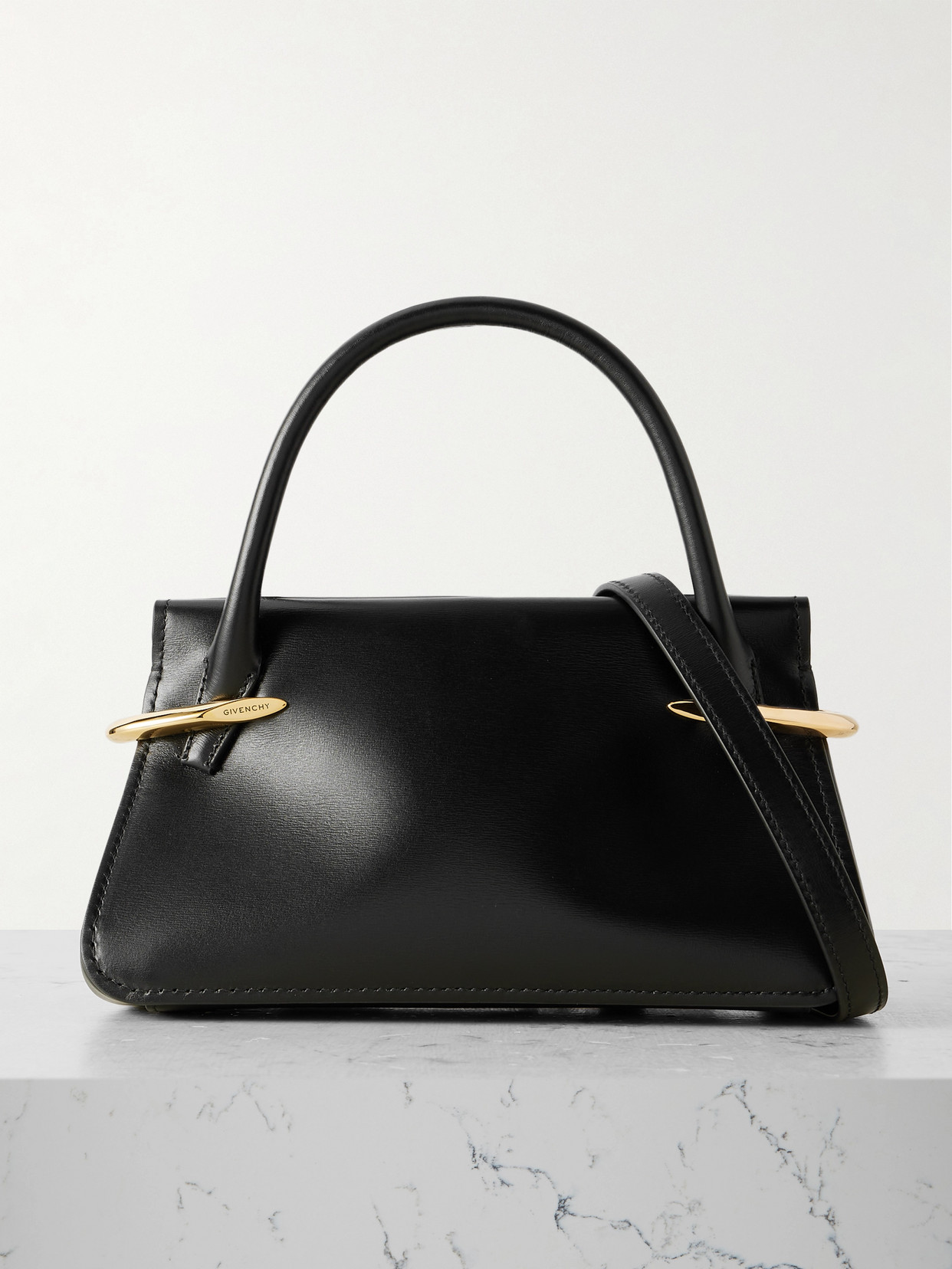 Givenchy Versatile Tote Bag Shoulder Strap Top Handles In Black