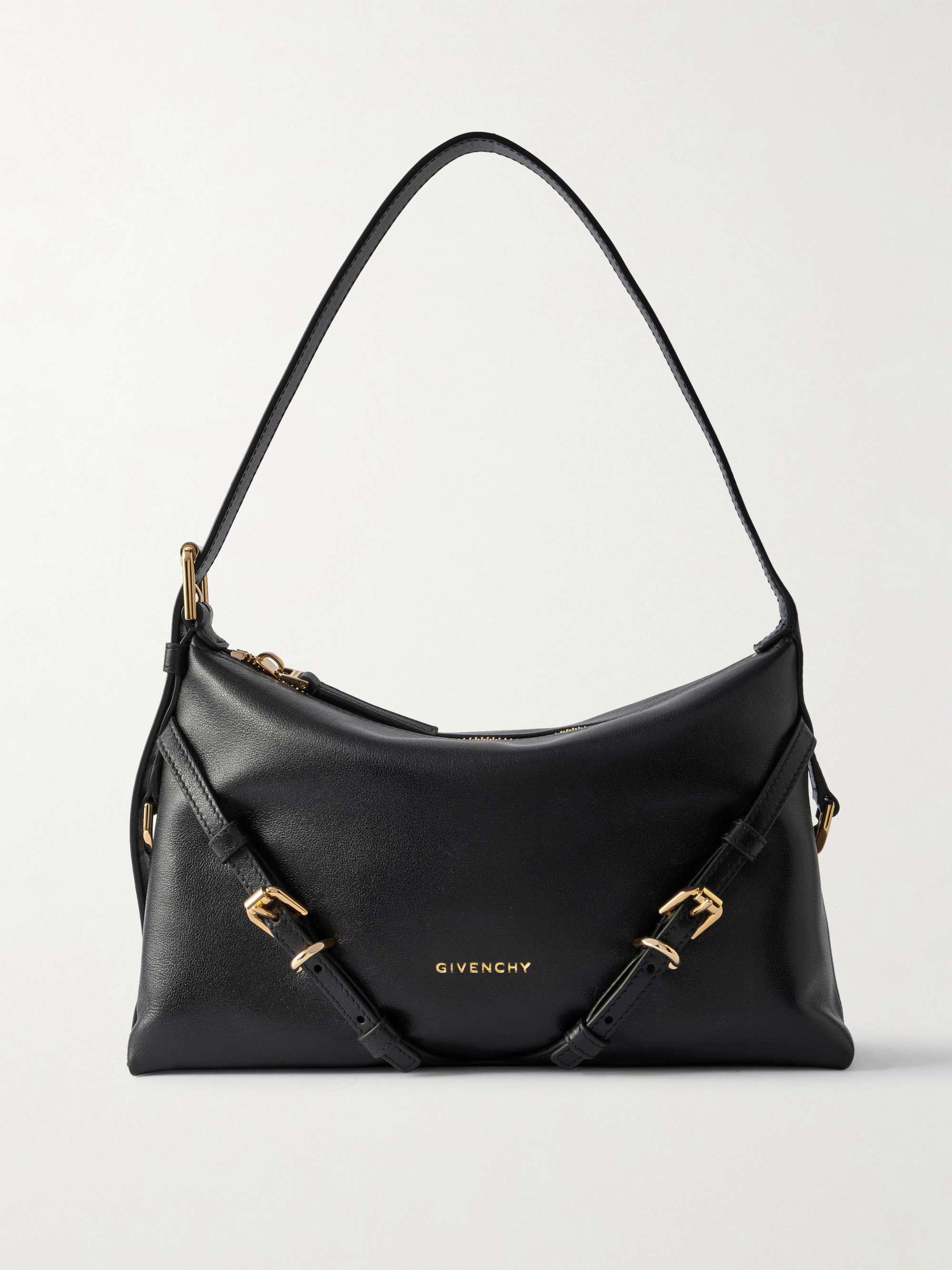ジアハオ ポラ UNFORGIVEN GIVENCHY Voyou mini leather shoulder bag | NET-A-PORTER