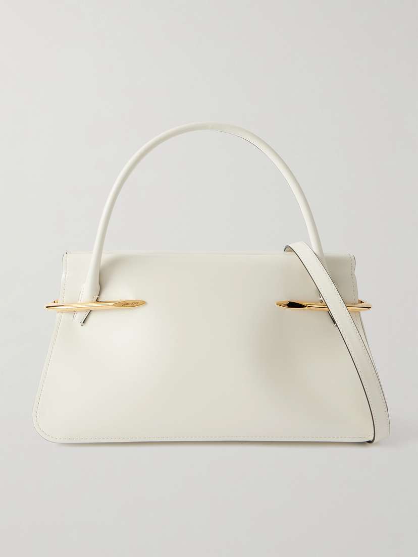 Givenchy Pinch Embellished Leather Shoulder Bag