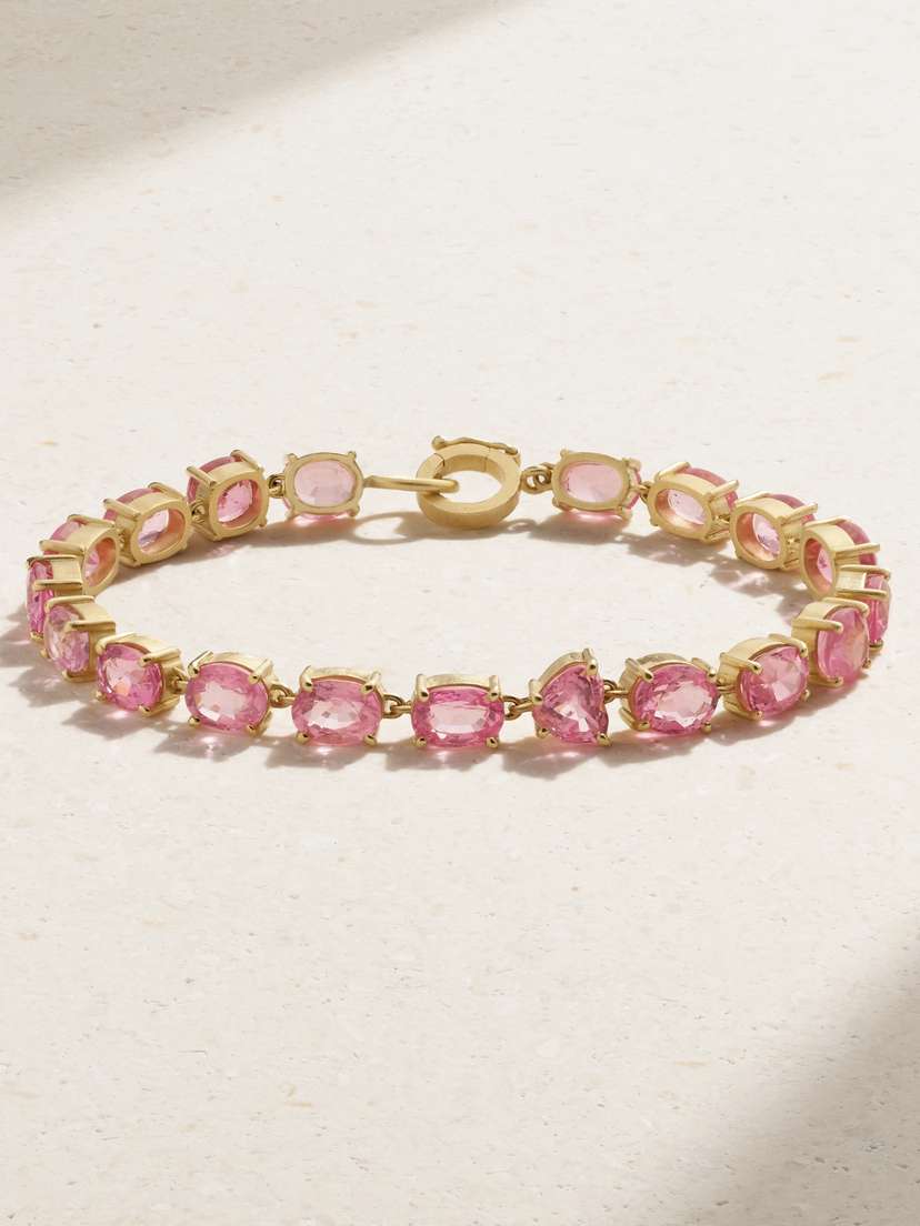 Irene Neuwirth Gemmy Gem 18-karat Gold Spinel Bracelet