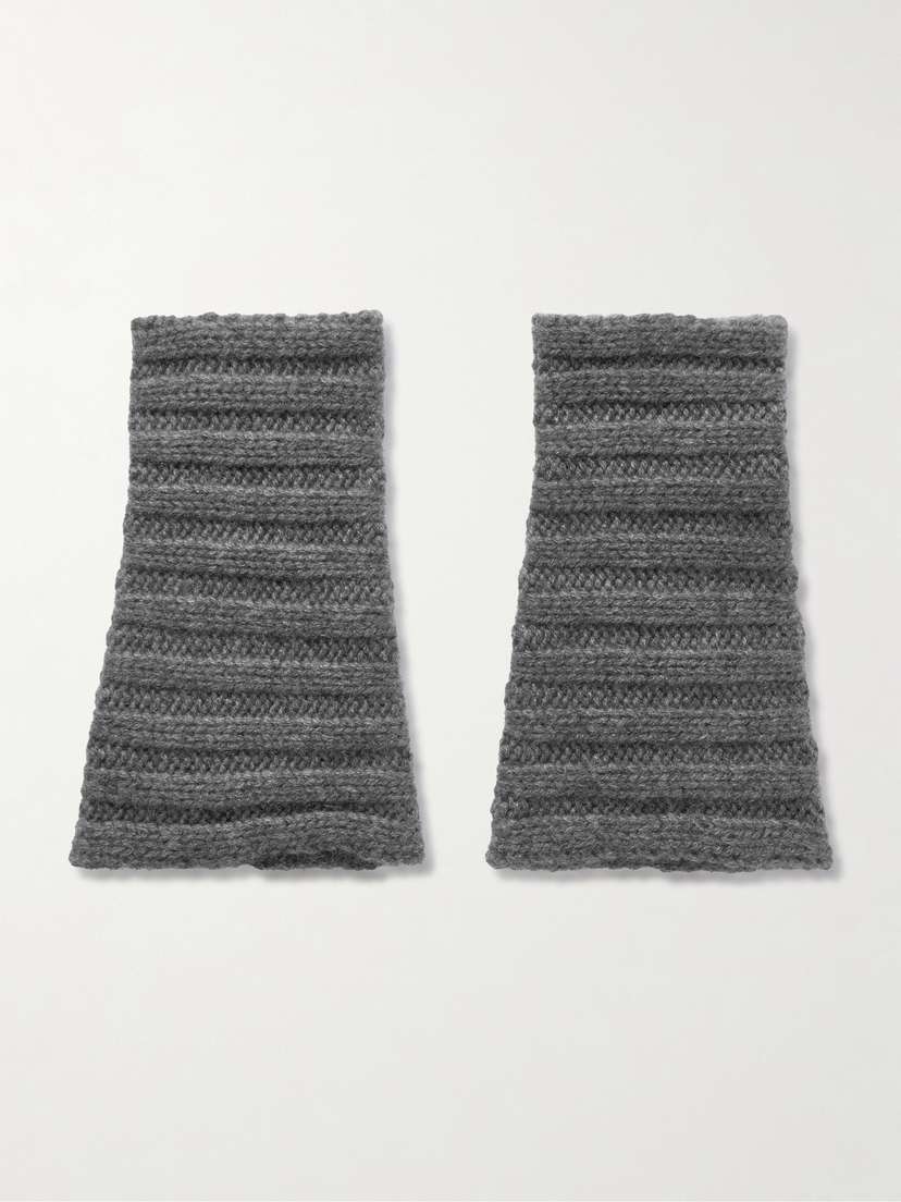 Lisa Yang Zarie Ribbed Cashmere Hand Warmers