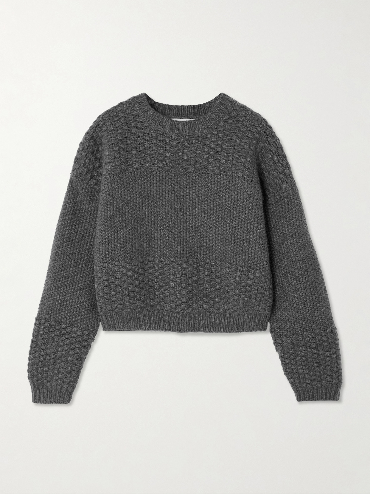 Lisa Yang Signe Cashmere Sweater In Gray