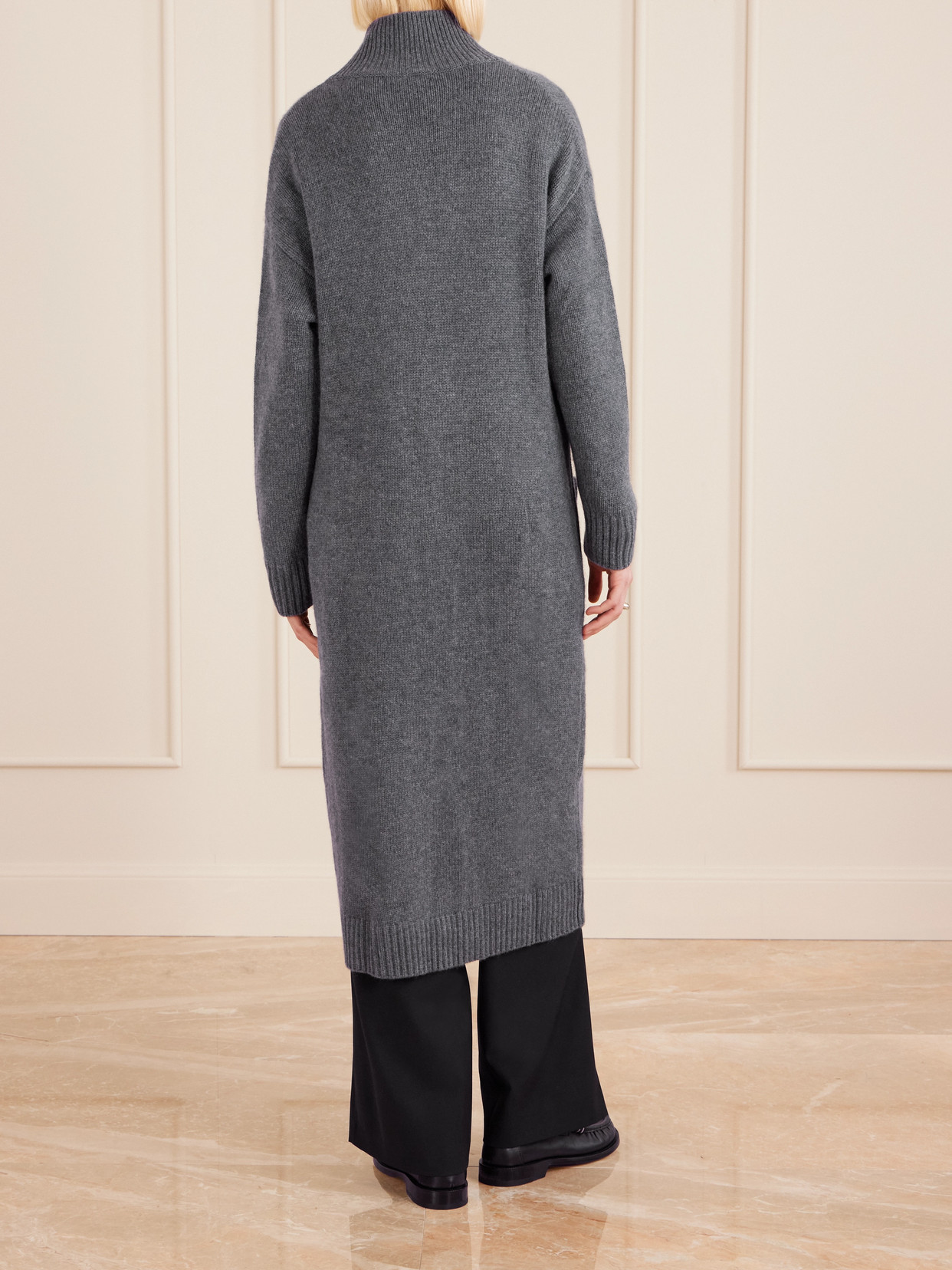 Lisa Yang Cloverie Cashmere Cardigan In Gray