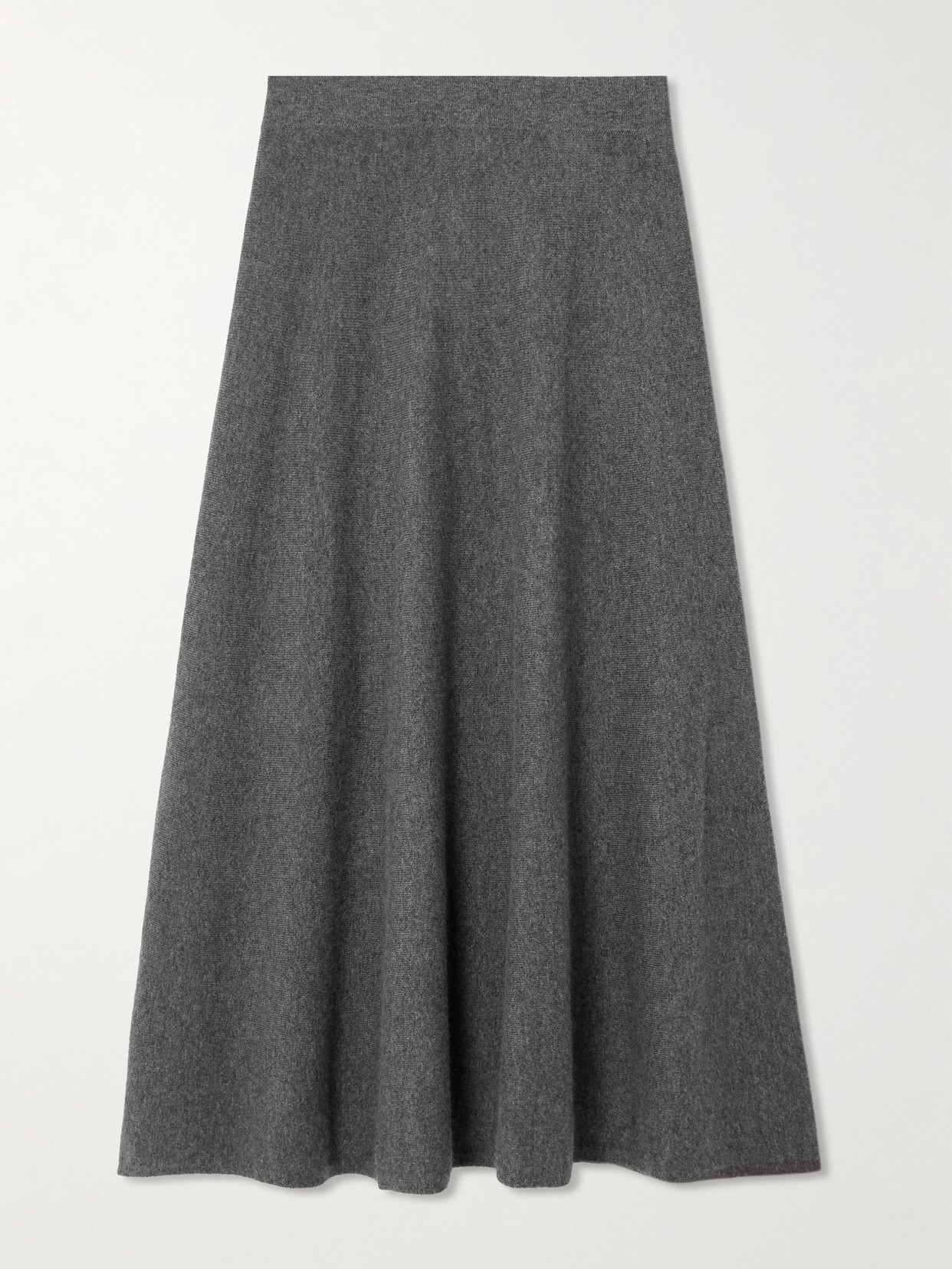 Lisa Yang Torie Cashmere Maxi Skirt In Gray