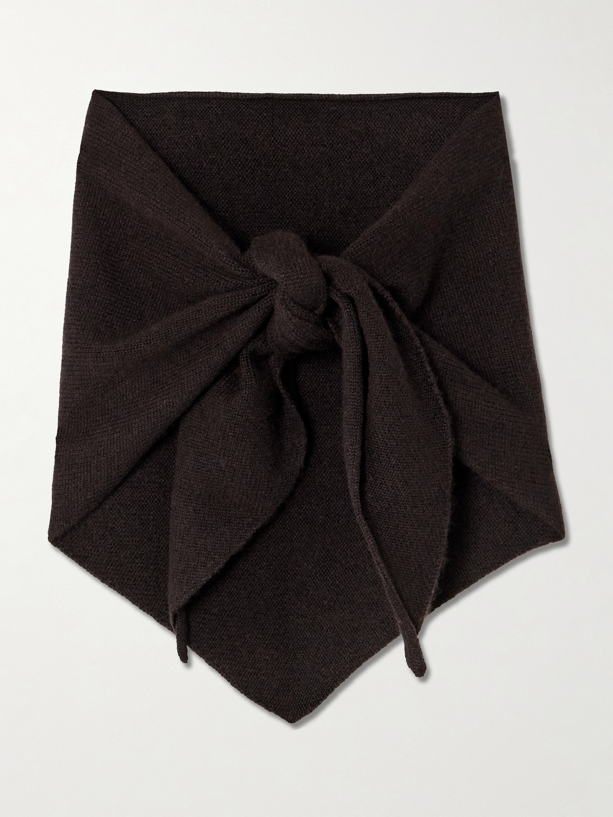 Lisa Yang Florianne Cashmere Scarf In Brown