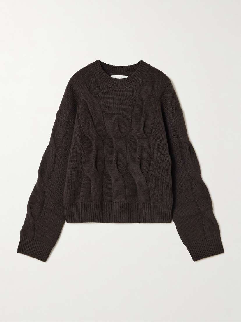 Lisa Yang Sammie Cable-knit Cashmere Sweater