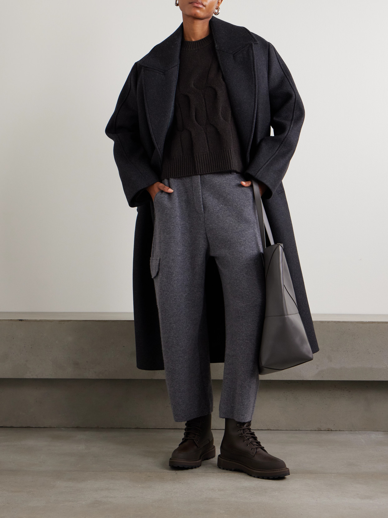 Sammie Cable-Knit Cashmere Sweater