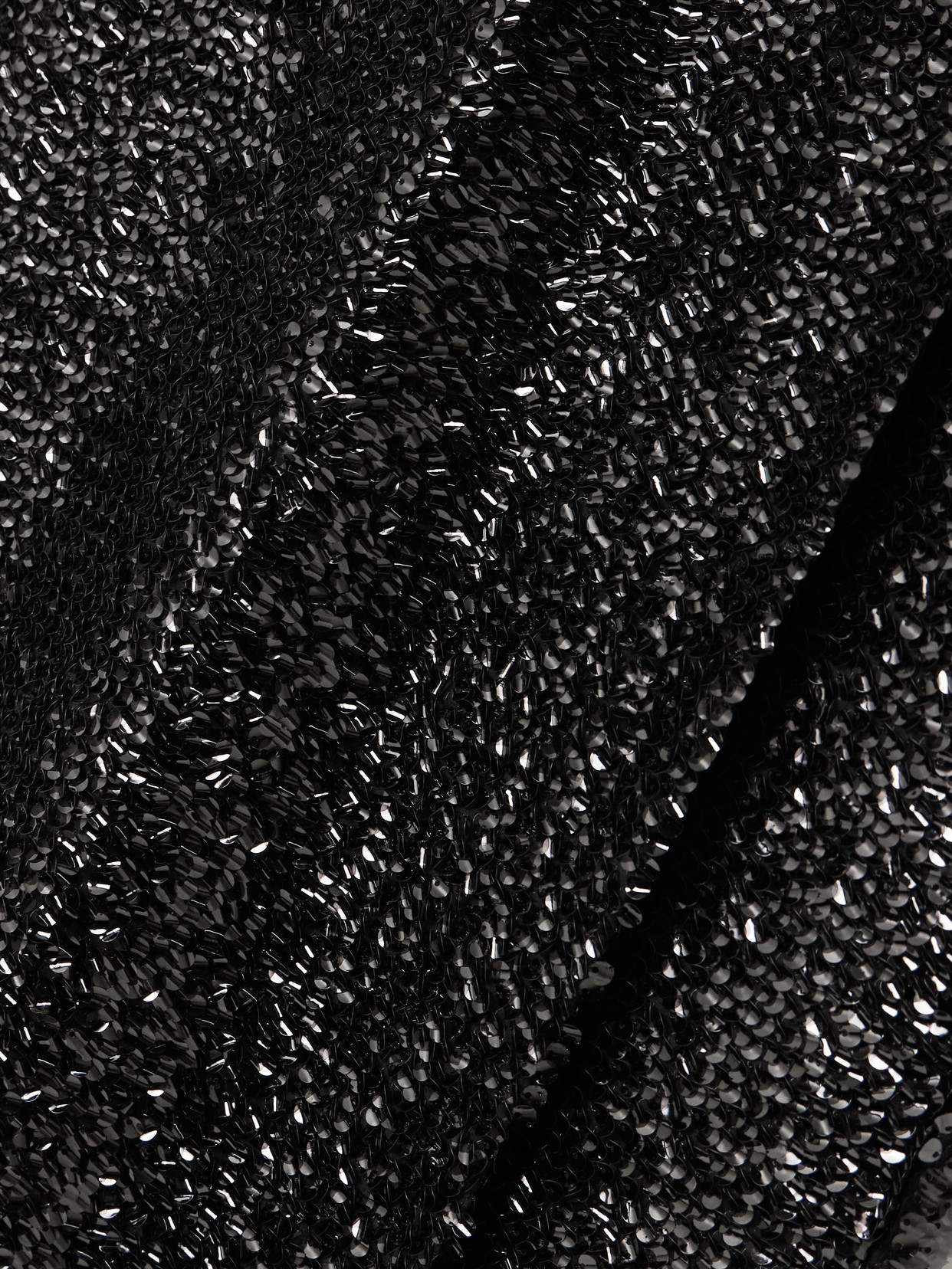 Kanji Sequined Crepe Midi