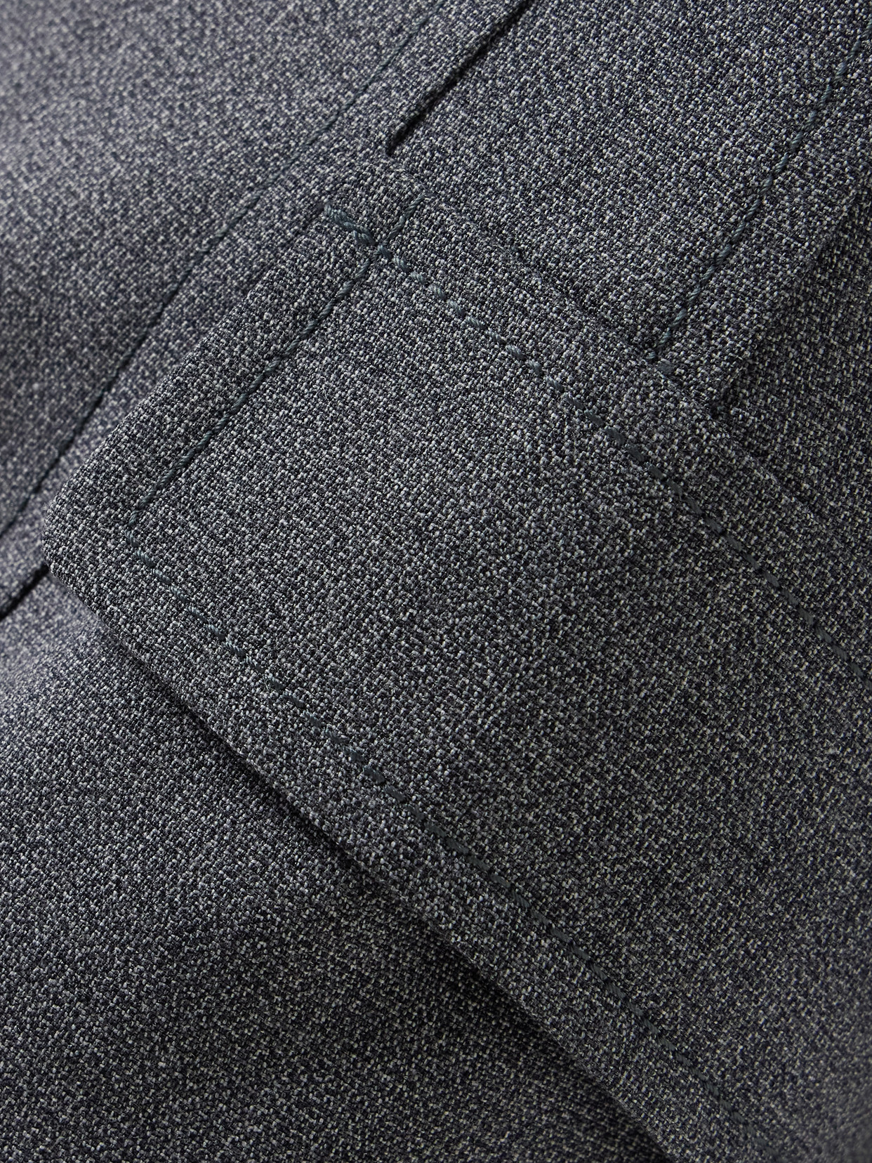 Emilia Wickstead Eimear Recycled-woven Wide-leg Pants In Gray