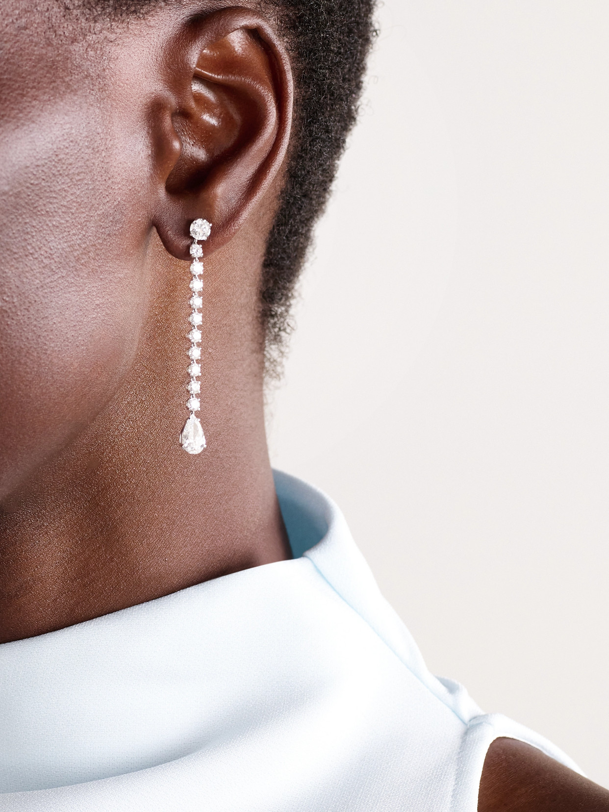 Anita Ko 18-karat White Gold Diamond Earrings