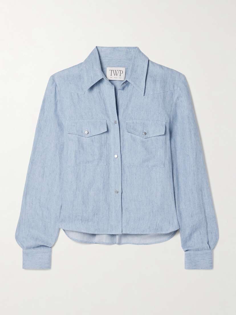 TWP New Carter Hemp Denim Shirt
