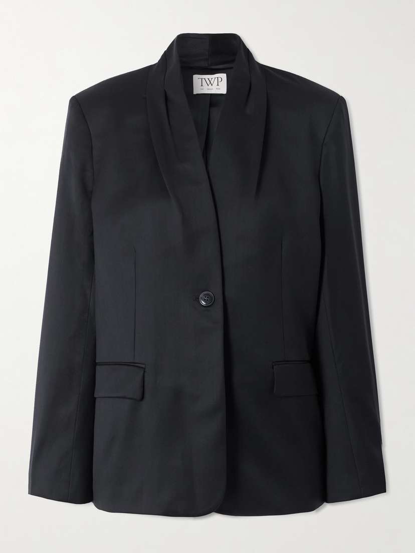 TWP New Dinner Wool-satin Jacket