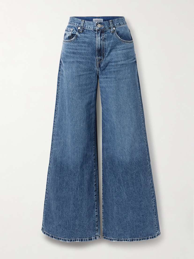 TWP Tall Tiny Dancer High-rise Wide-leg Jeans