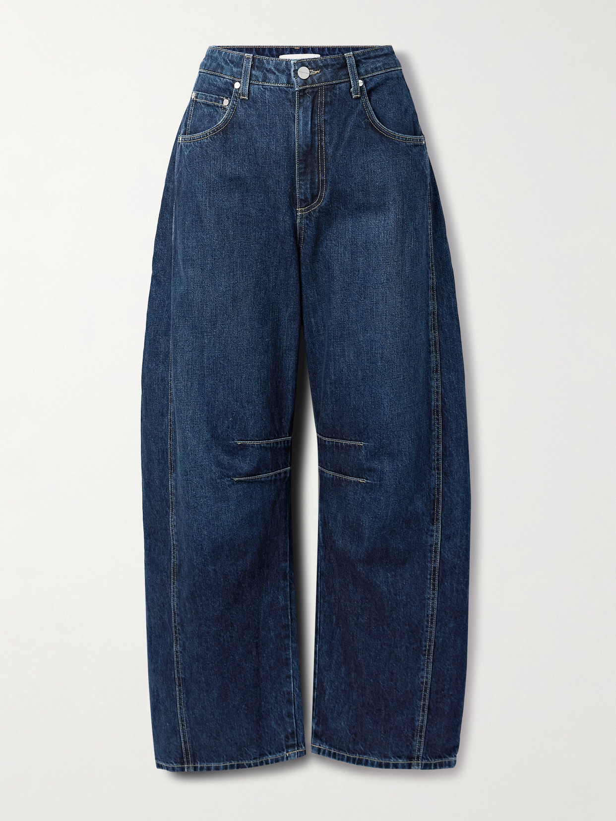 Twp High-rise Tapered Jeans In Blue